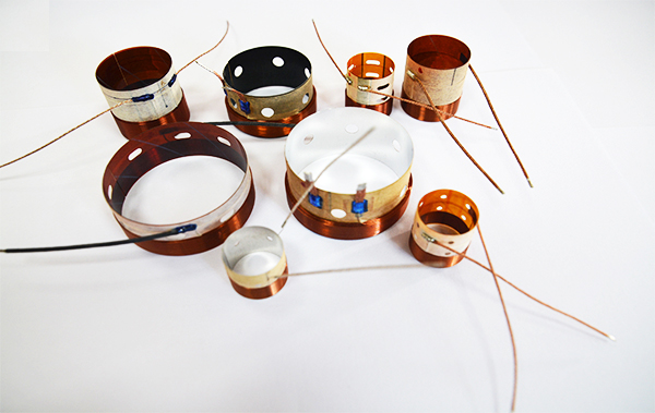 接导线引出音圈